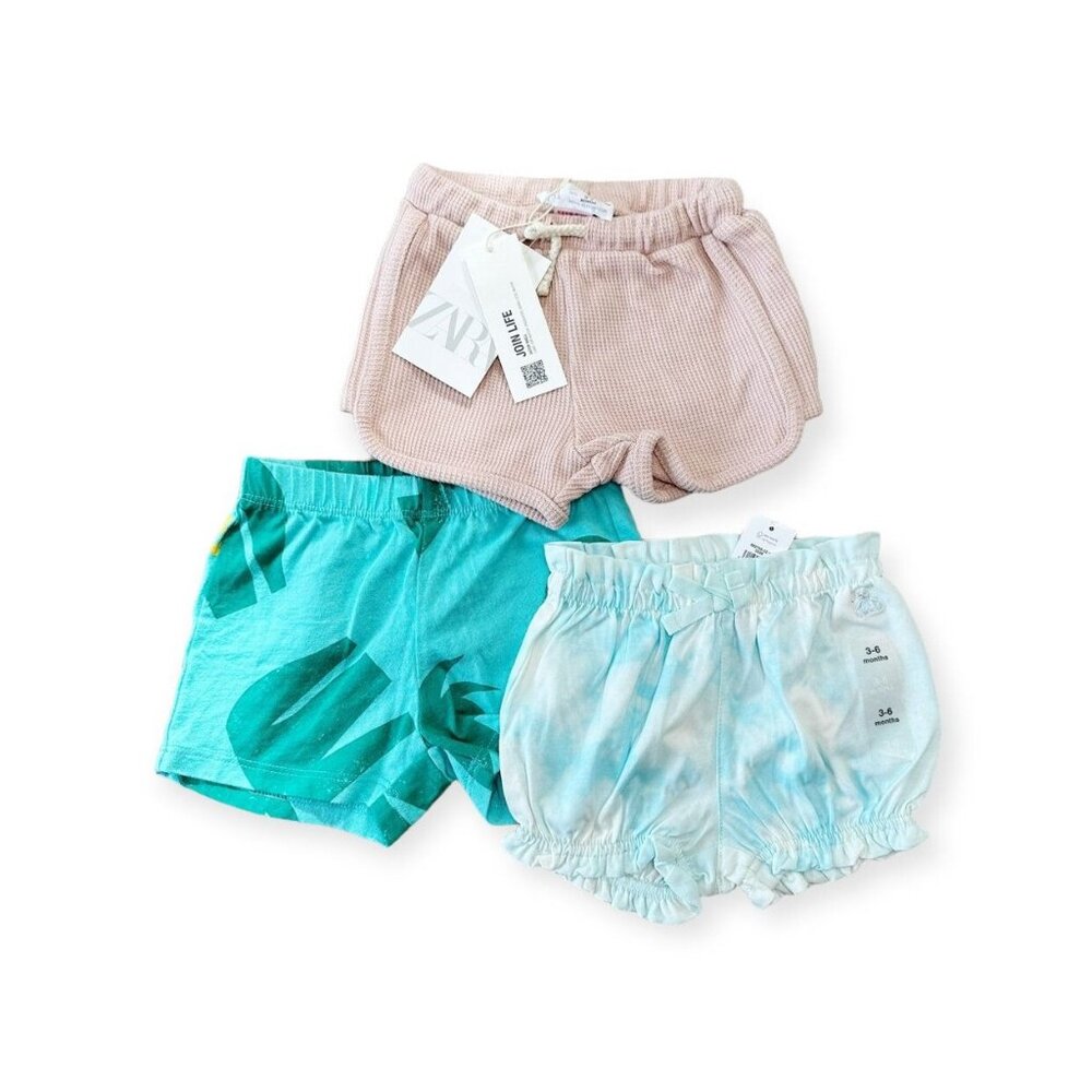 NWT Shorts Bundle Baby Girl